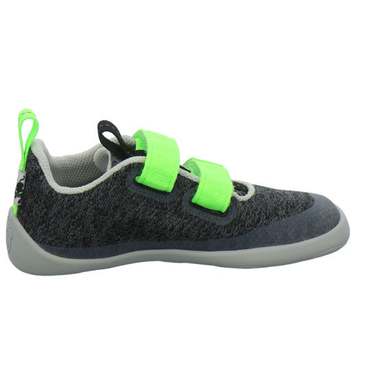 Affenzahn Knit Happy Halbschuhe Grau-kombi - 360° Ansicht