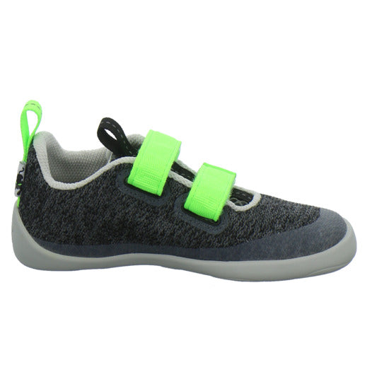 Affenzahn Knit Happy Halbschuhe Grau-kombi - 360° Ansicht