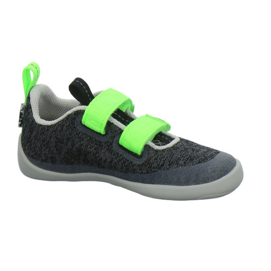 Affenzahn Knit Happy Halbschuhe Grau-kombi - 360° Ansicht