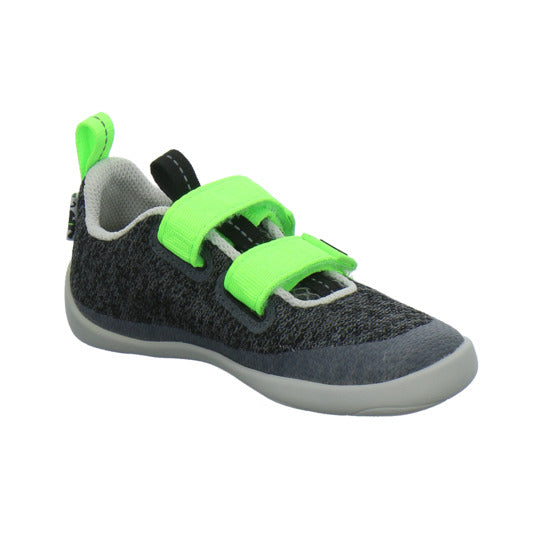 Affenzahn Knit Happy Halbschuhe Grau-kombi - 360° Ansicht