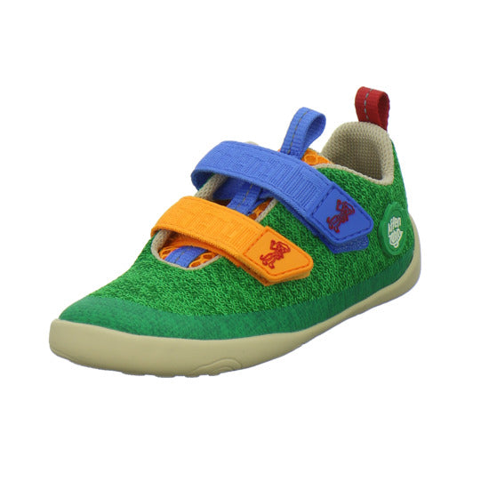 Affenzahn Knit Happy Halbschuhe grün - 360° Ansicht
