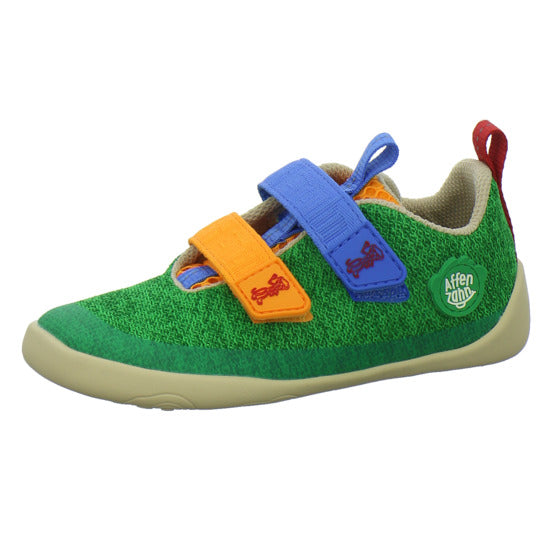 Affenzahn Knit Happy Halbschuhe grün - 360° Ansicht