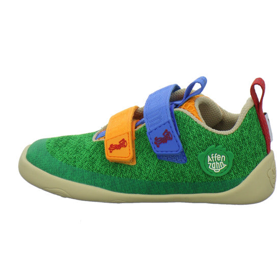 Affenzahn Knit Happy Halbschuhe grün - 360° Ansicht