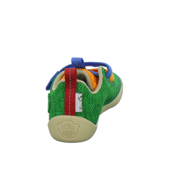 Affenzahn Knit Happy Halbschuhe grün - 360° Ansicht