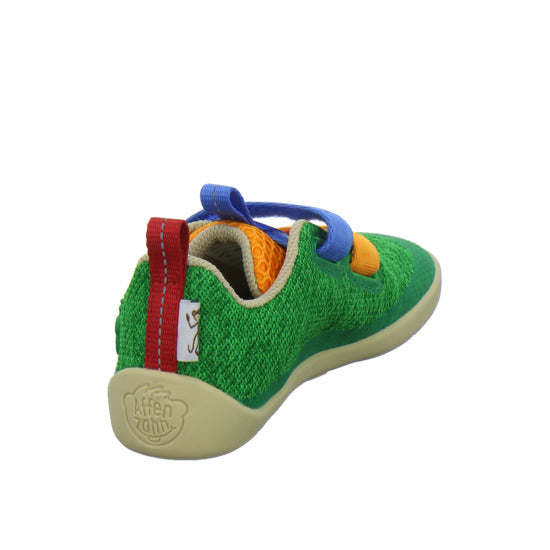 Affenzahn Knit Happy Halbschuhe grün - 360° Ansicht