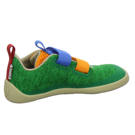 Affenzahn Knit Happy Halbschuhe grün - 360° Ansicht