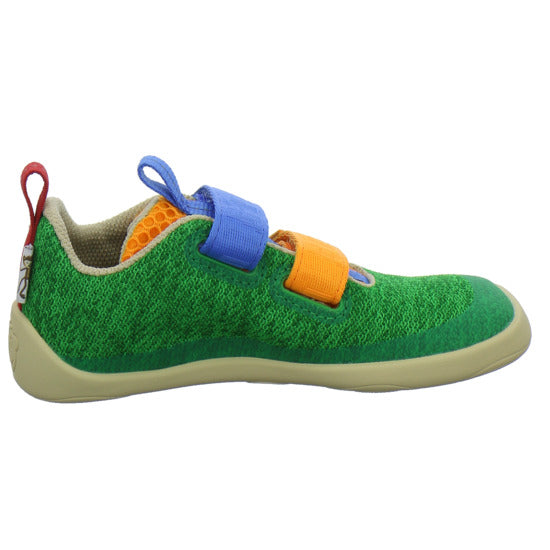Affenzahn Knit Happy Halbschuhe grün - 360° Ansicht
