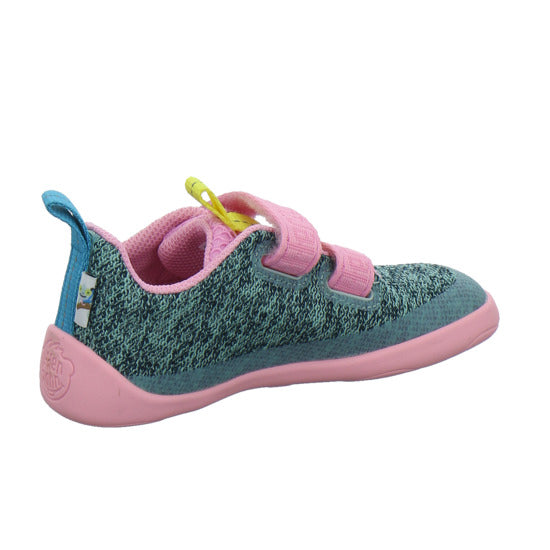 Affenzahn Halbschuhe Jungen Knit Happy grün