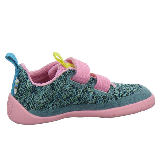 Affenzahn Halbschuhe Jungen Knit Happy grün