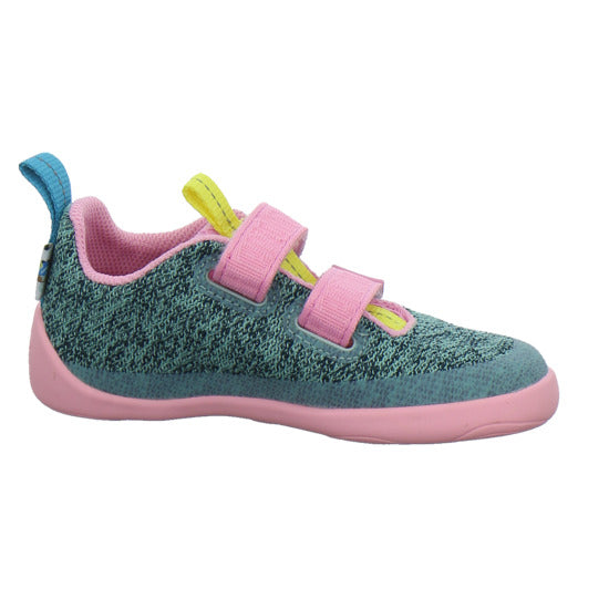 Affenzahn Halbschuhe Jungen Knit Happy grün