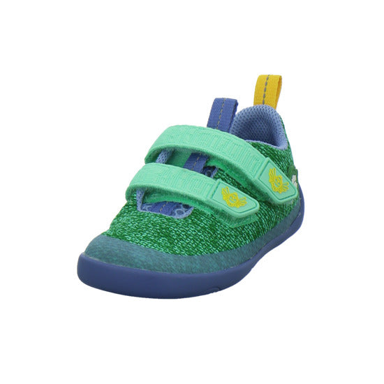 Affenzahn Halbschuhe Jungen Knit Happy grün