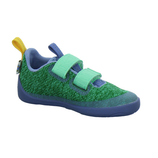 Affenzahn Halbschuhe Jungen Knit Happy grün