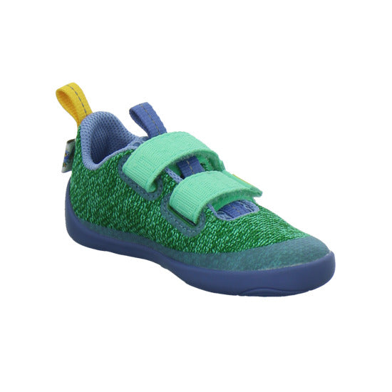 Affenzahn Halbschuhe Jungen Knit Happy grün
