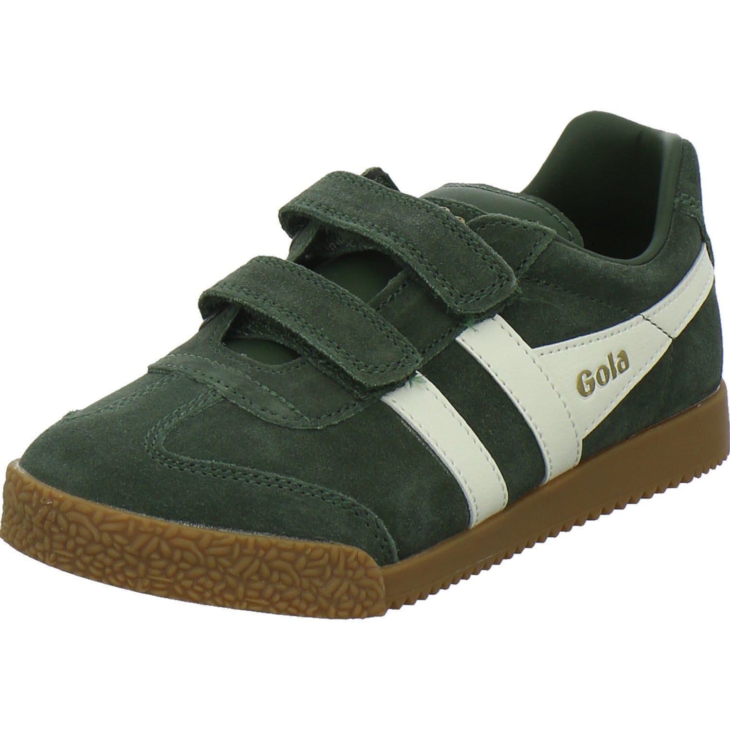 Gola Halbschuhe Jungen Harrier Strap oliv