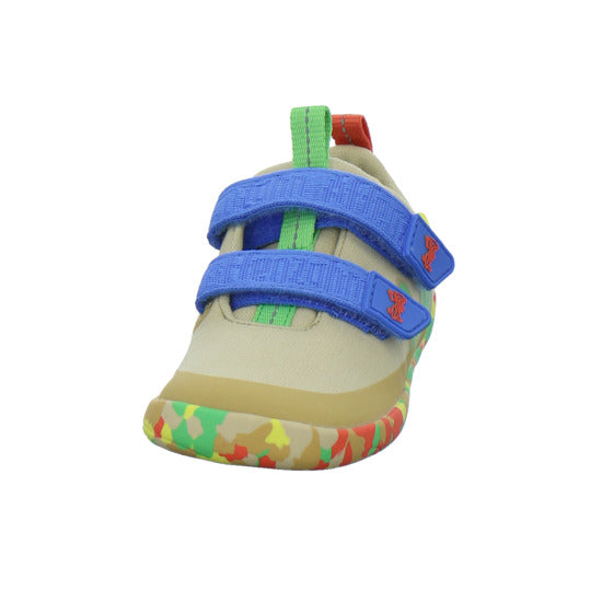 Affenzahn Halbschuhe Jungen Baumwolle Lucky Beige-kombi