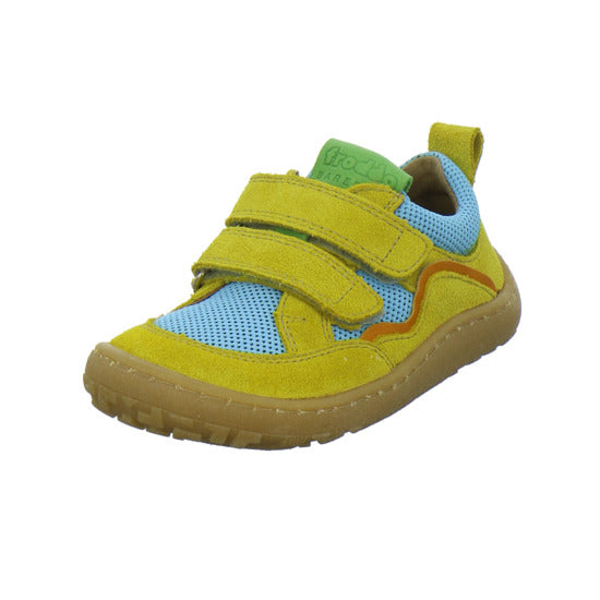 Froddo Barefoot Base Halbschuhe Gelb - 360° Ansicht
