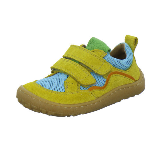 Froddo Barefoot Base Halbschuhe Gelb - 360° Ansicht