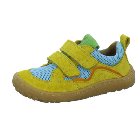 Froddo Barefoot Base Halbschuhe Gelb - 360° Ansicht