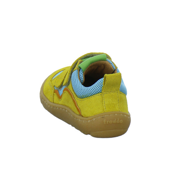 Froddo Barefoot Base Halbschuhe Gelb - 360° Ansicht