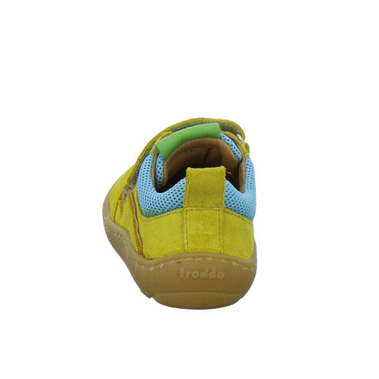 Froddo Barefoot Base Halbschuhe Gelb - 360° Ansicht