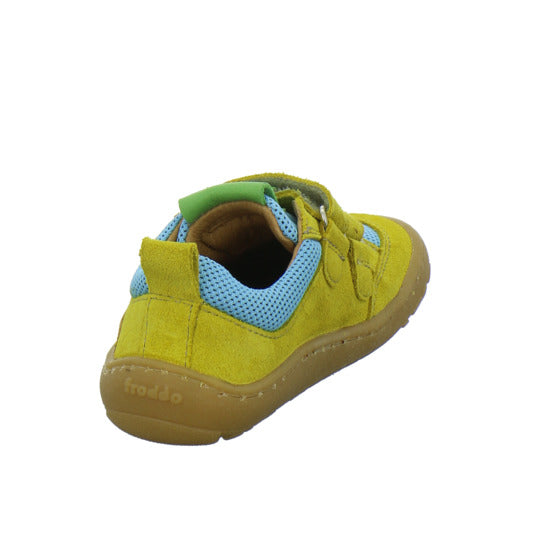 Froddo Barefoot Base Halbschuhe Gelb - 360° Ansicht