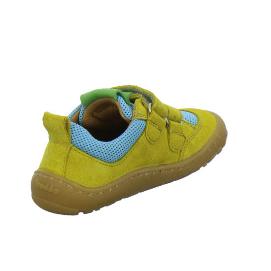 Froddo Barefoot Base Halbschuhe Gelb - 360° Ansicht