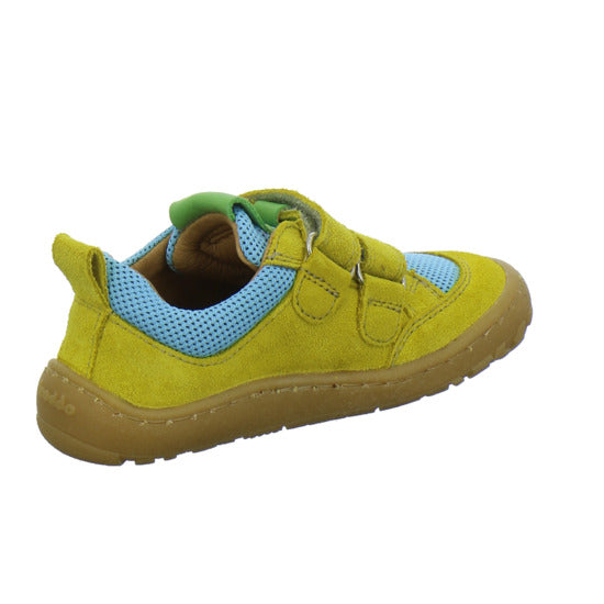 Froddo Barefoot Base Halbschuhe Gelb - 360° Ansicht