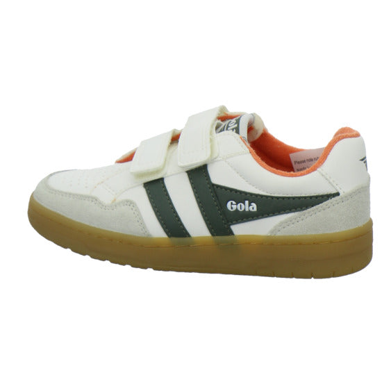 Gola Halbschuhe Jungen Eagle Strap Weiß-kombi