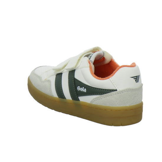 Gola Halbschuhe Jungen Eagle Strap Weiß-kombi