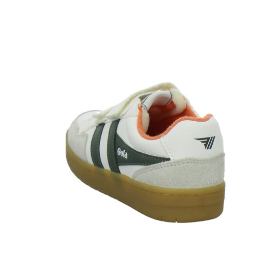 Gola Halbschuhe Jungen Eagle Strap Weiß-kombi