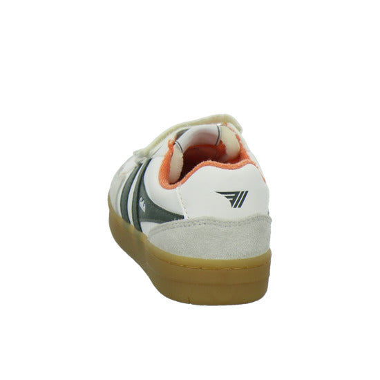 Gola Halbschuhe Jungen Eagle Strap Weiß-kombi