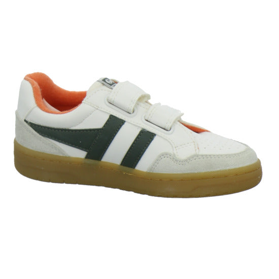 Gola Halbschuhe Jungen Eagle Strap Weiß-kombi