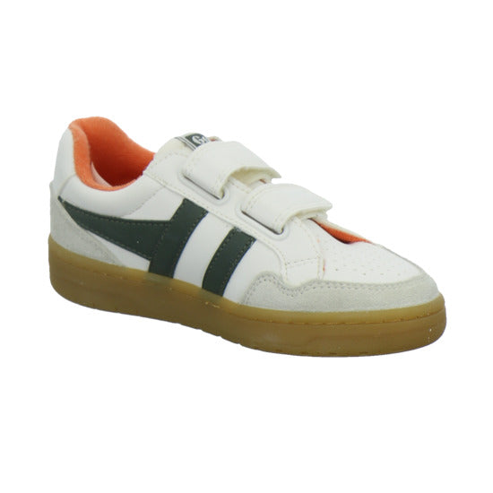 Gola Halbschuhe Jungen Eagle Strap Weiß-kombi
