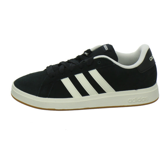 ADIDAS Grand court K Halbschuhe Schwarz-kombi - 360° Ansicht