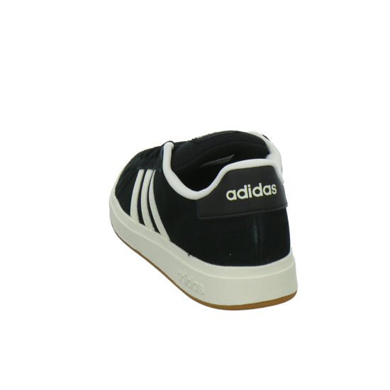 ADIDAS Grand court K Halbschuhe Schwarz-kombi - 360° Ansicht