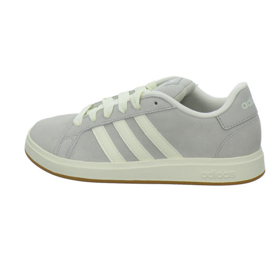 ADIDAS Grand court K Halbschuhe Hellgrau - 360° Ansicht