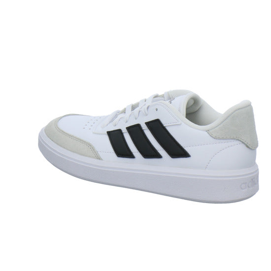 ADIDAS Courtblock Halbschuhe Weiß-kombi - 360° Ansicht