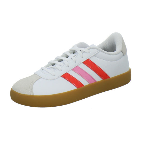 ADIDAS VL Court K Halbschuhe Weiß-kombi - 360° Ansicht
