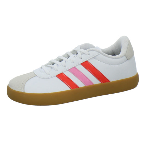 ADIDAS VL Court K Halbschuhe Weiß-kombi - 360° Ansicht