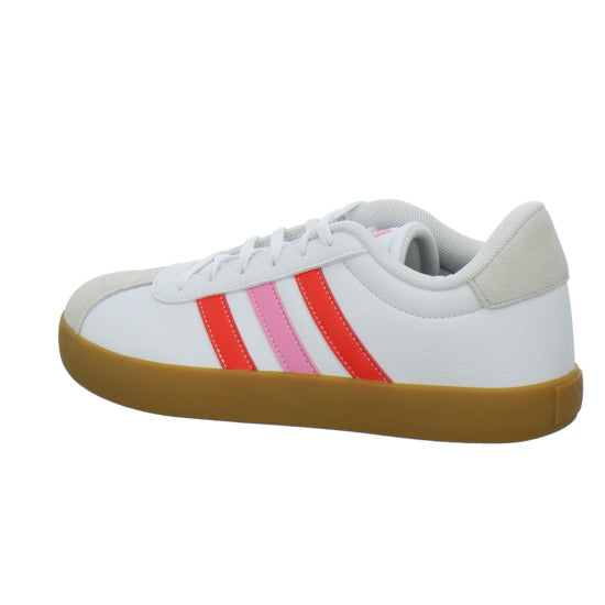 ADIDAS VL Court K Halbschuhe Weiß-kombi - 360° Ansicht