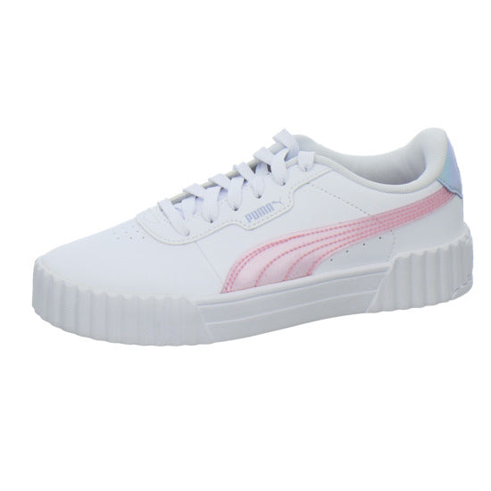 PUMA Carina 3.0 Blurry Dreams J Halbschuhe Weiß-kombi - 360° Ansicht