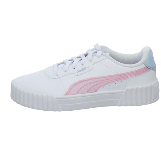 PUMA Carina 3.0 Blurry Dreams J Halbschuhe Weiß-kombi - 360° Ansicht