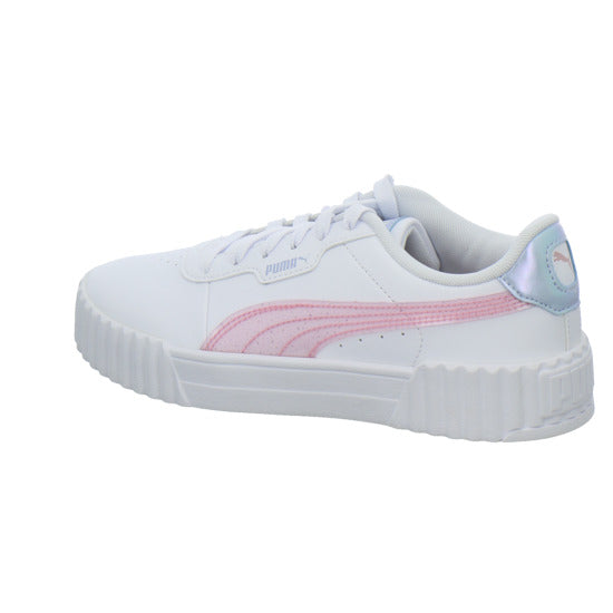 PUMA Carina 3.0 Blurry Dreams J Halbschuhe Weiß-kombi - 360° Ansicht