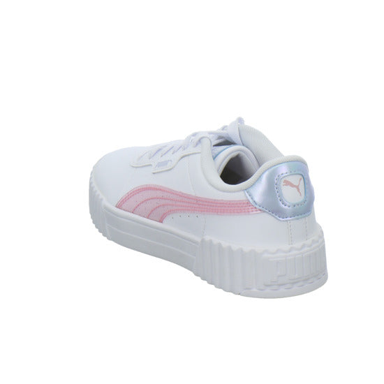 PUMA Carina 3.0 Blurry Dreams J Halbschuhe Weiß-kombi - 360° Ansicht