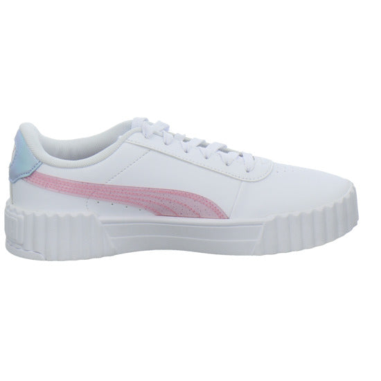 PUMA Carina 3.0 Blurry Dreams J Halbschuhe Weiß-kombi - 360° Ansicht