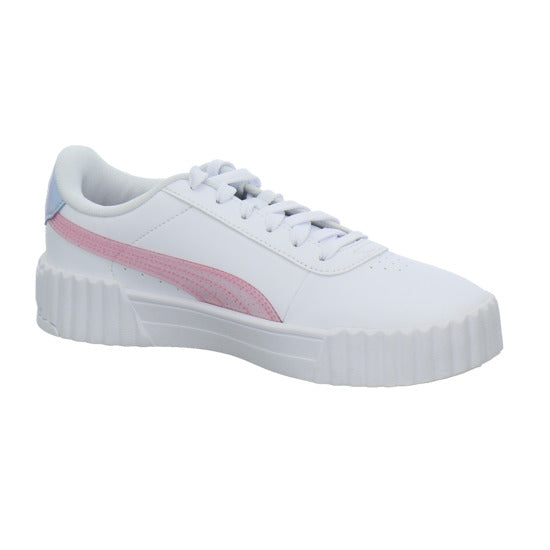 PUMA Carina 3.0 Blurry Dreams J Halbschuhe Weiß-kombi - 360° Ansicht