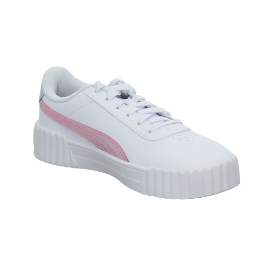 PUMA Carina 3.0 Blurry Dreams J Halbschuhe Weiß-kombi - 360° Ansicht
