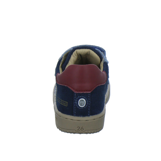 Shoesme Stiefel ungefüttert Blau-kombi