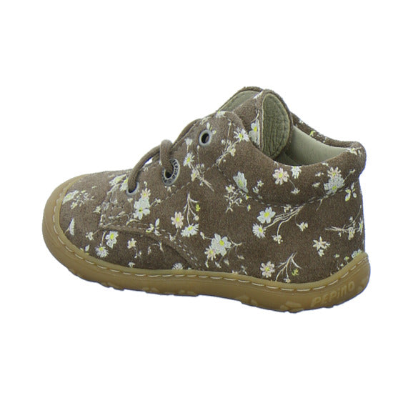 Ricosta Stiefel ungefüttert Dots Braun-kombi