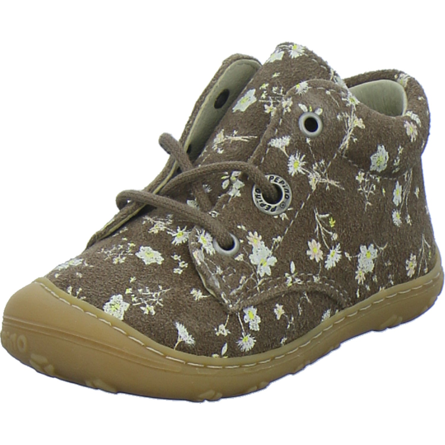Ricosta Stiefel ungefüttert Dots Braun-kombi